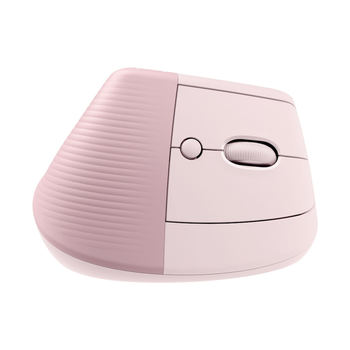 Logitech(R) Lift Vertical Ergonomic Mouse - Rose/Dark Rose