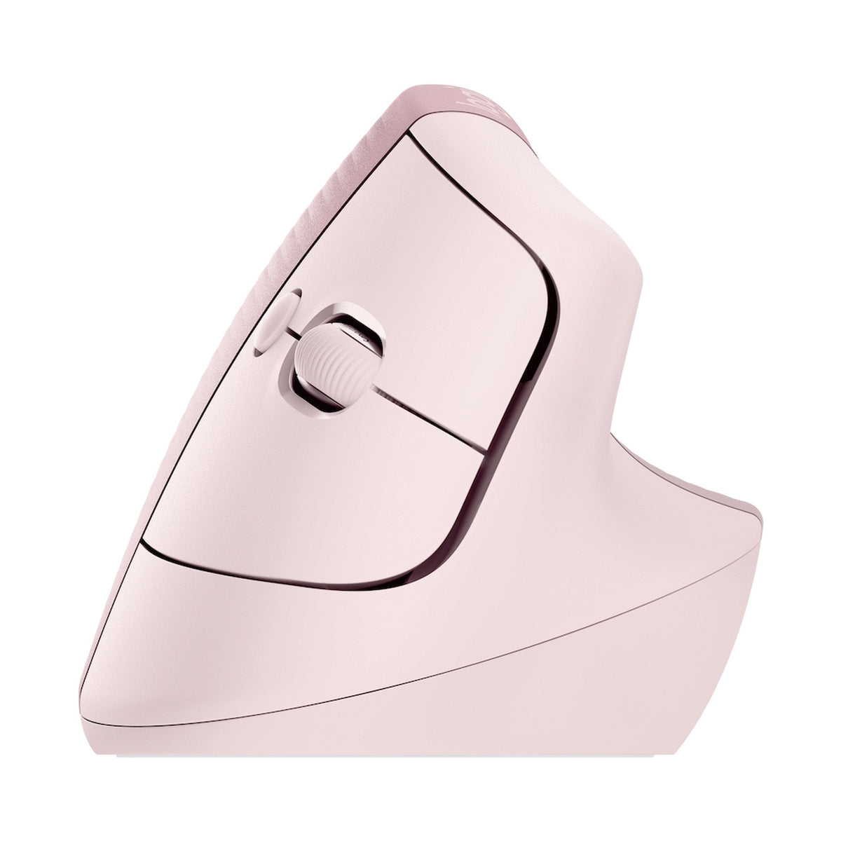 Logitech(R) Lift Vertical Ergonomic Mouse - Rose/Dark Rose