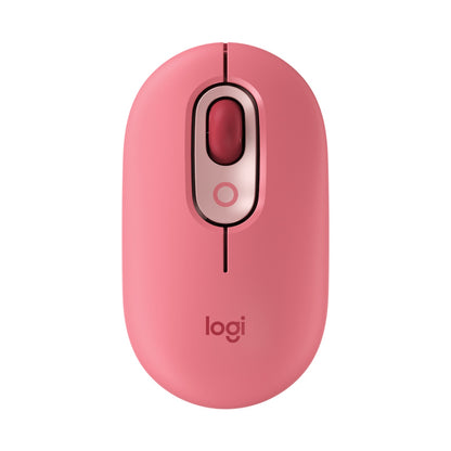 Logitech(R) POP Mouse with Emoji - Heartbreaker Rose/BT