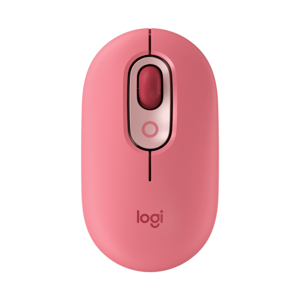 Logitech(R) POP Mouse with Emoji - Heartbreaker Rose/BT