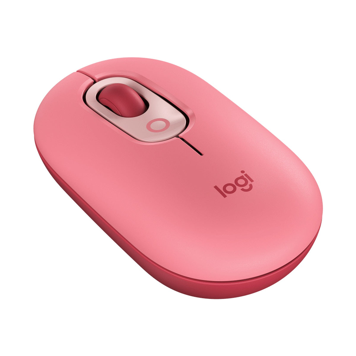 Logitech(R) POP Mouse with Emoji - Heartbreaker Rose/BT