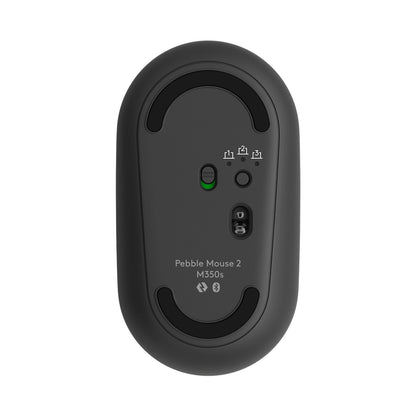 Logitech(R) Pebble Mouse 2 M350s - Tonal Graphite - BT - Dongleless