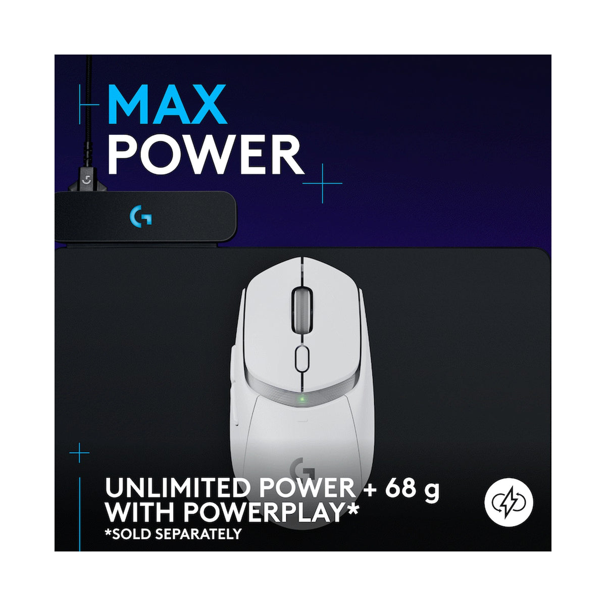 Logitech(R) G309 Lightspeed Wireless Mouse - White