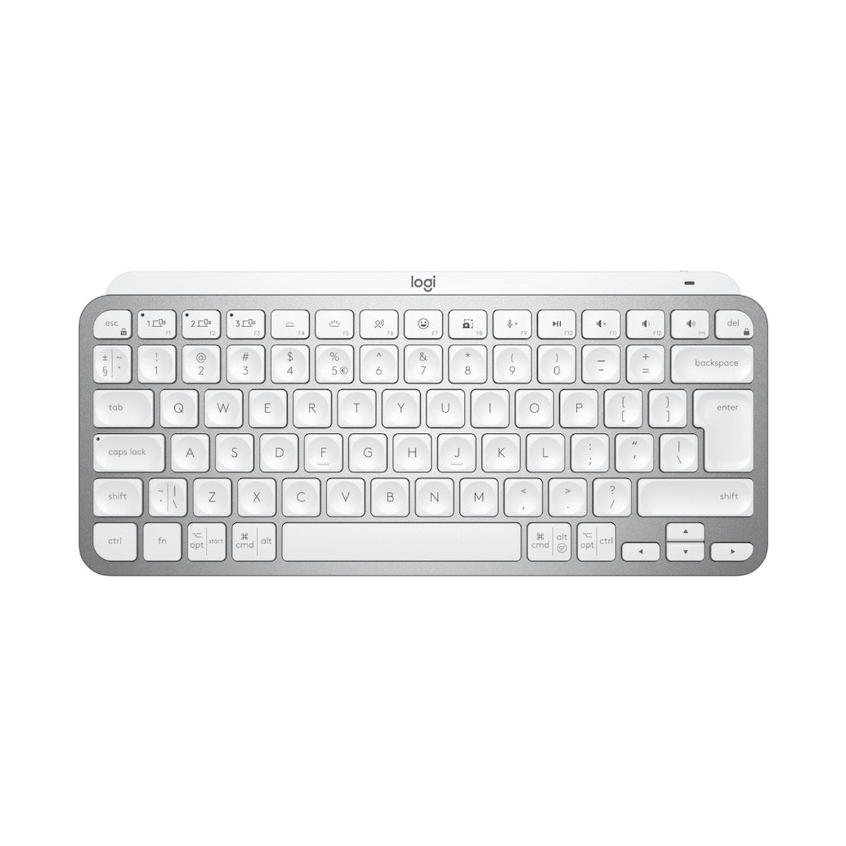 Logitech(R) MX Keys Mini Wireless Keyboard - PALE GREY