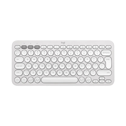 Logitech(R) Pebble Keys 2 K380s - Tonal White