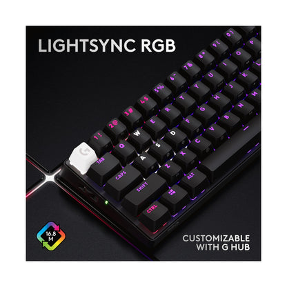 Logitech(R) G PRO X 60 Lightspeed Gaming Keyboard - Black