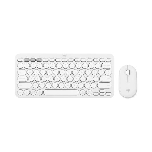 Logitech(R) Pebble 2 Combo - Tonal White