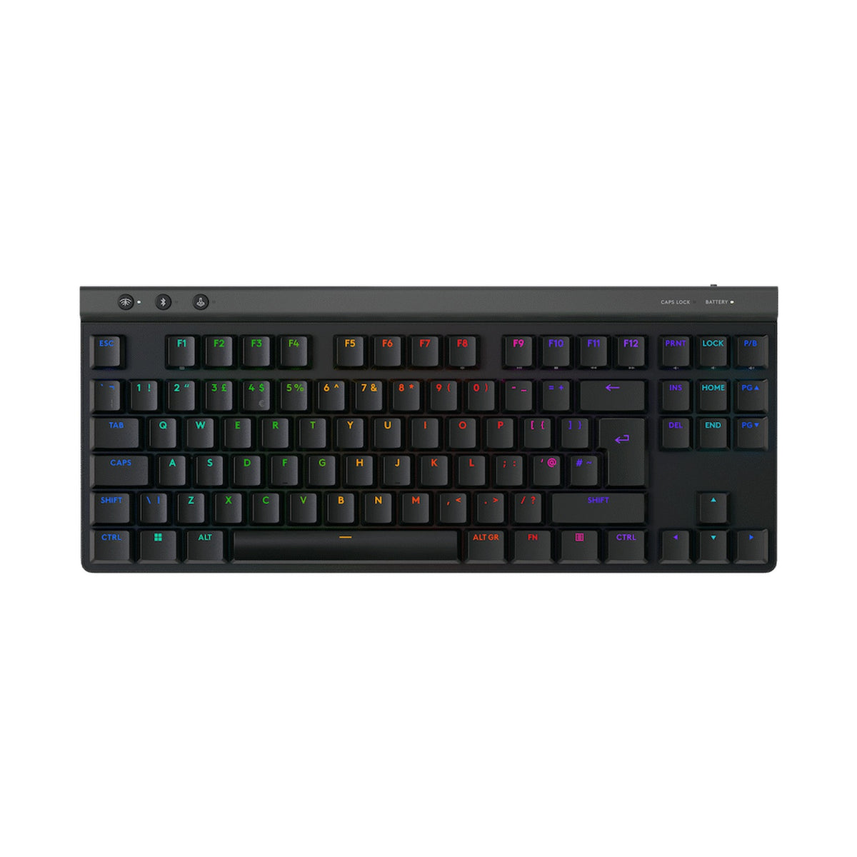 Logitech(R) G515 TKL Lightspeed Wireless Gaming Keyboard - Black