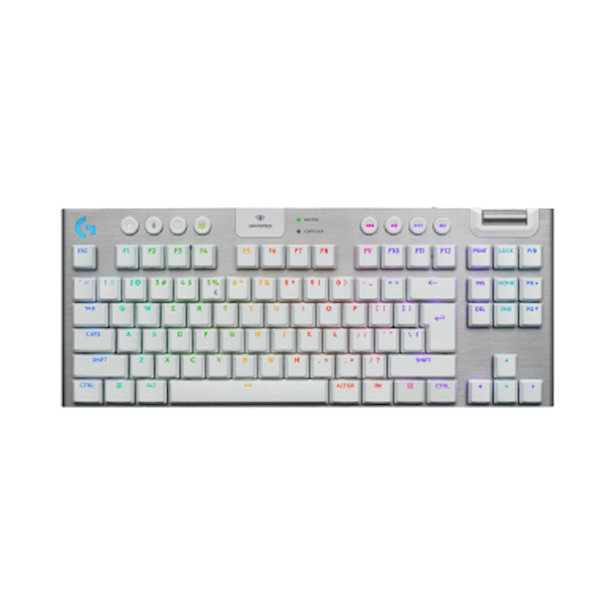 Logitech(R) G915 X LIGHTSPEED TKL Low-Profile Wireless Gaming Keyboard - White