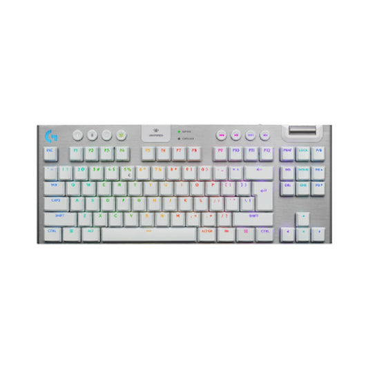 Logitech(R) G915 X LIGHTSPEED TKL Low-Profile Wireless Gaming Keyboard - White