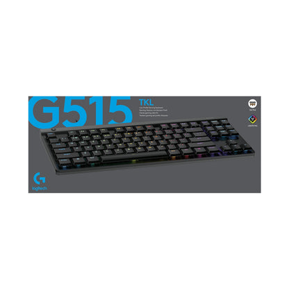 Logitech(R) G515 TKL Wired Gaming Keyboard - Black