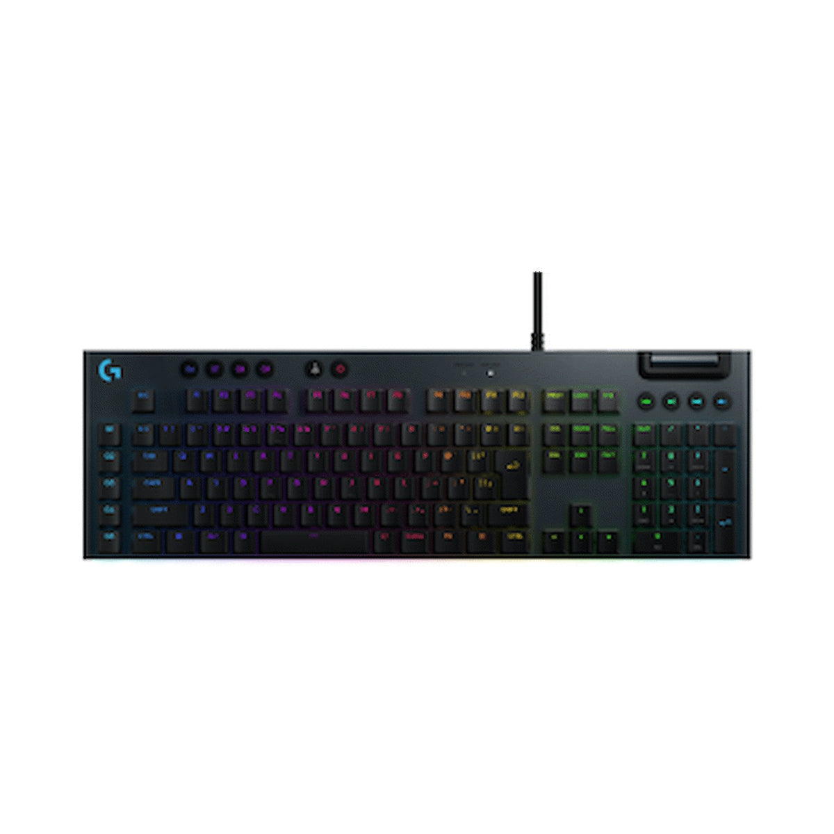 Logitech(R) G915 X Low-Profile Tactile Switch Wired Gaming Keyboard - Black