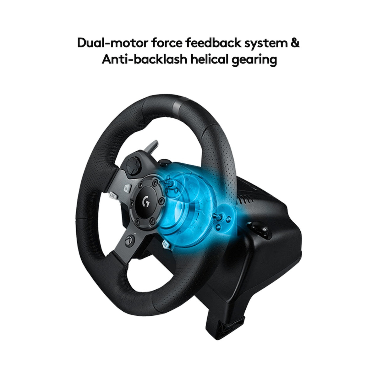 Logitech(R) G920 Driving Force Racing Wheel and Pedals for XB & PC