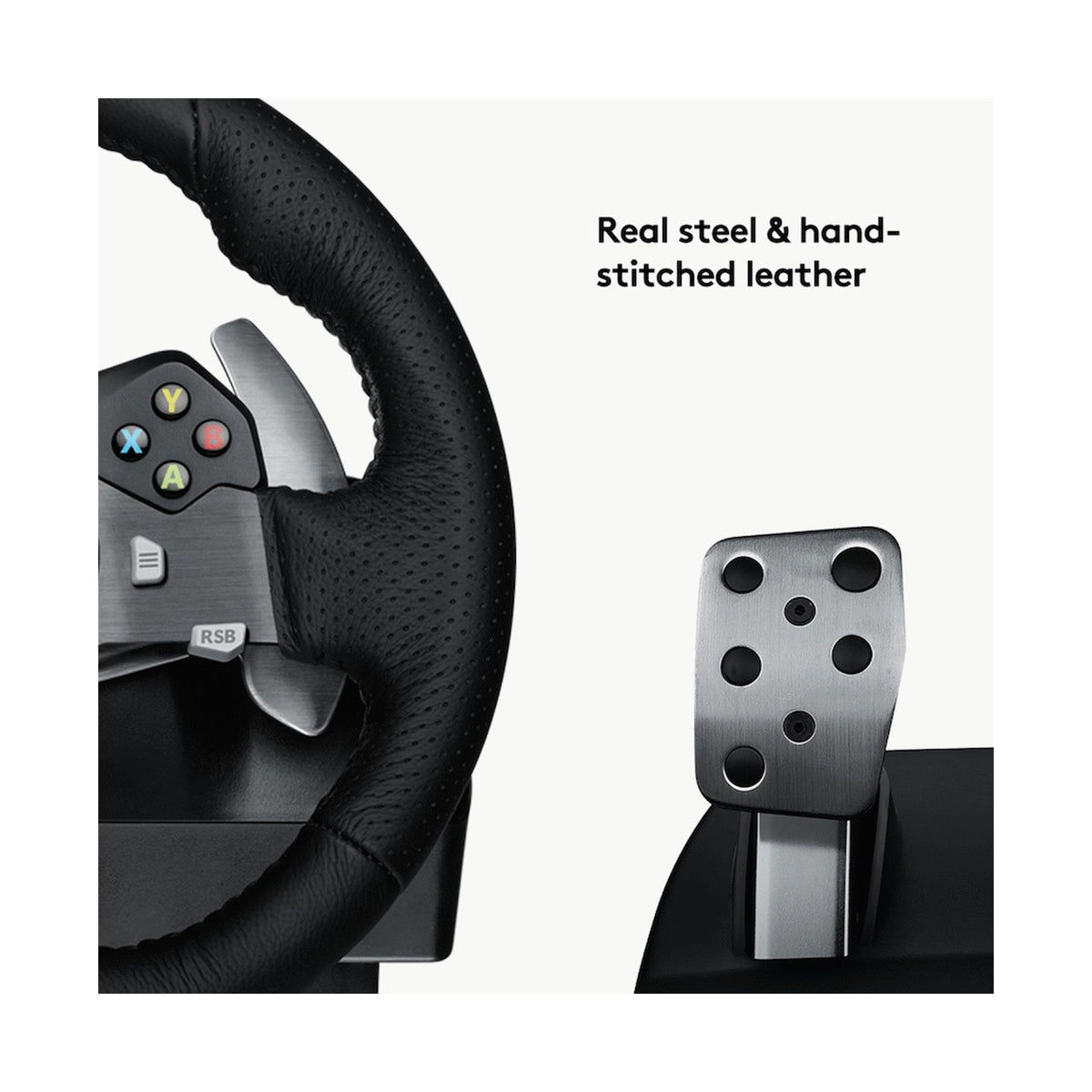 Logitech(R) G920 Driving Force Racing Wheel and Pedals for XB & PC