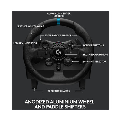 Logitech(R) G923 PS Trueforce Racing Wheel and Pedals for PS & PC