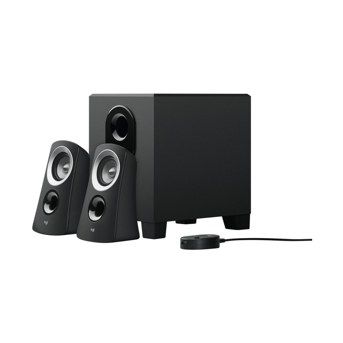 Logitech(R) Z313 Speaker System with Subwoofer
