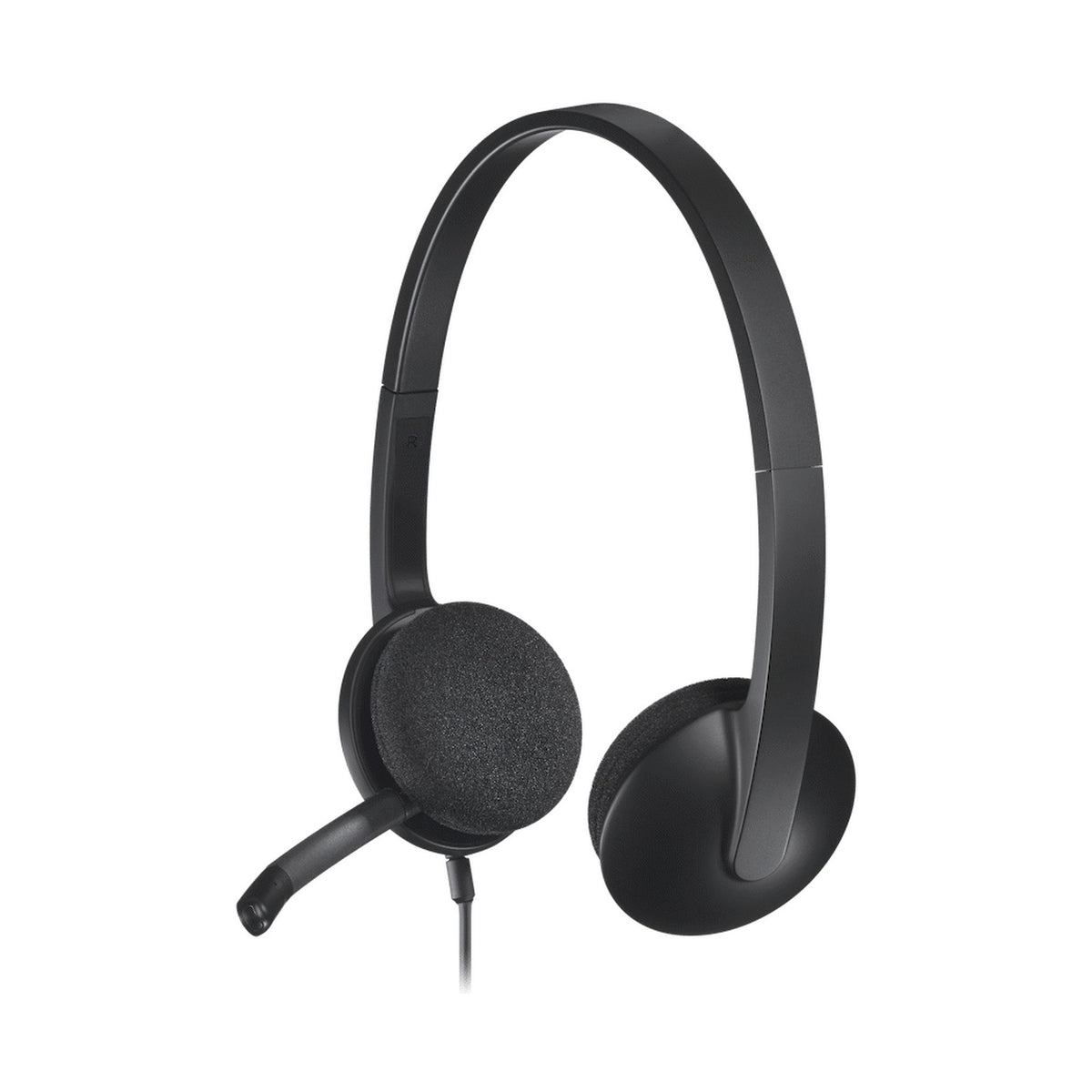 Logitech(R) H340 USB Computer Headset - Black