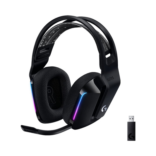 Logitech(R) G733 LIGHTSPEED Wireless RGB Gaming Headset - Black