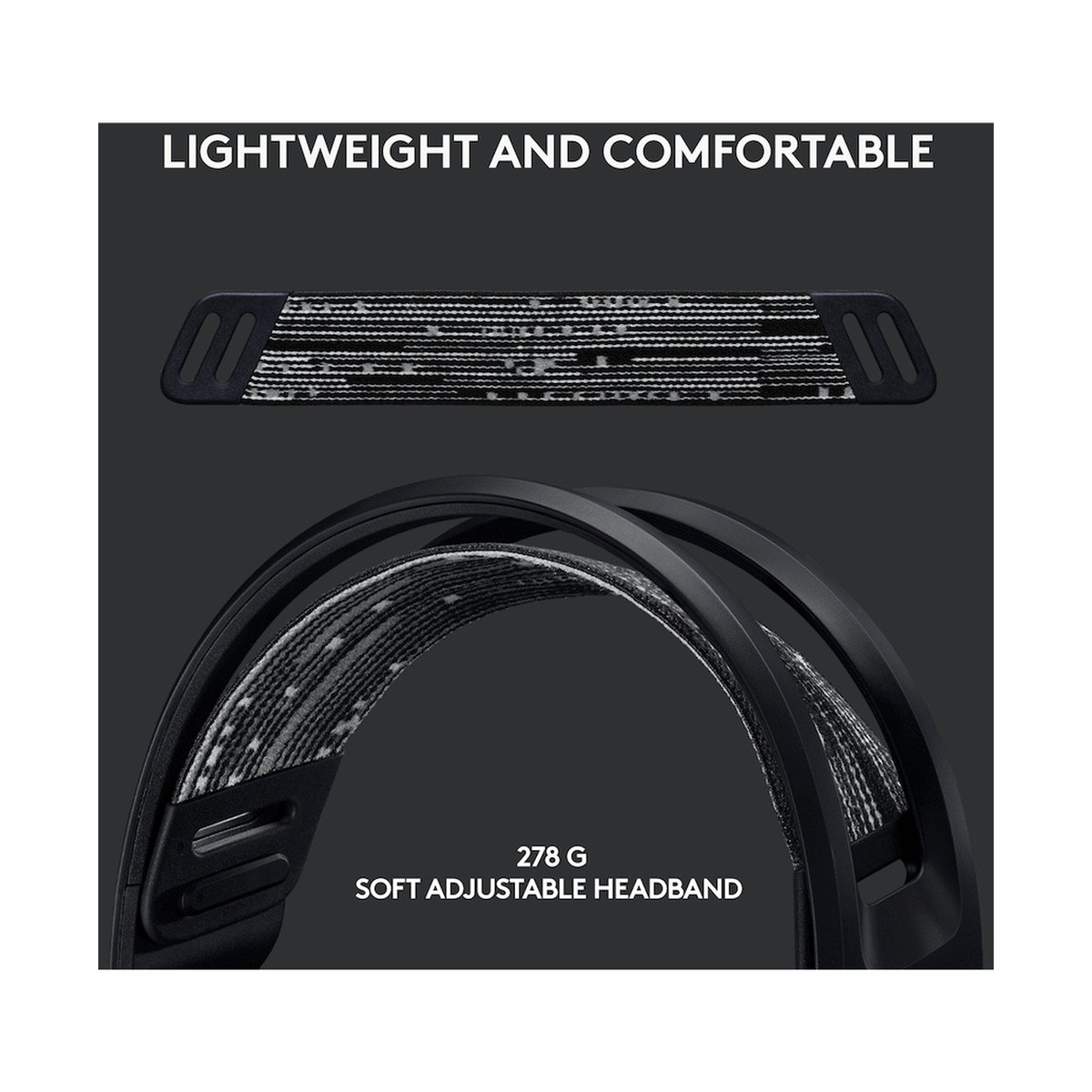 Logitech(R) G733 LIGHTSPEED Wireless RGB Gaming Headset - Black