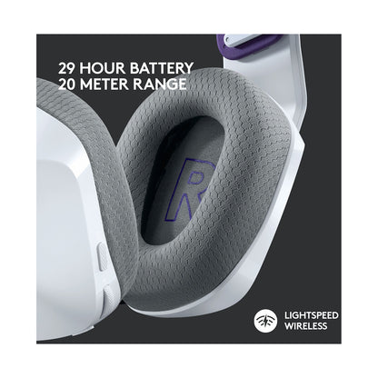 Logitech(R) G733 Lightspeed Wireless RGB Gaming Headset - White