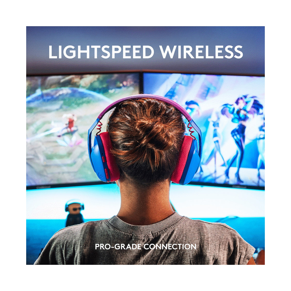 Logitech(R) G435 LIGHTSPEED Wireless Gaming Headset - Blue