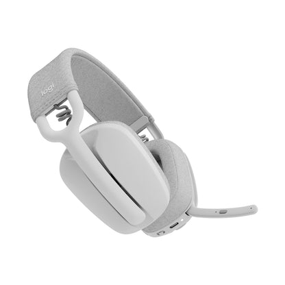 Logitech(R) Zone Vibe 100 Wireless Headphones - Off-White