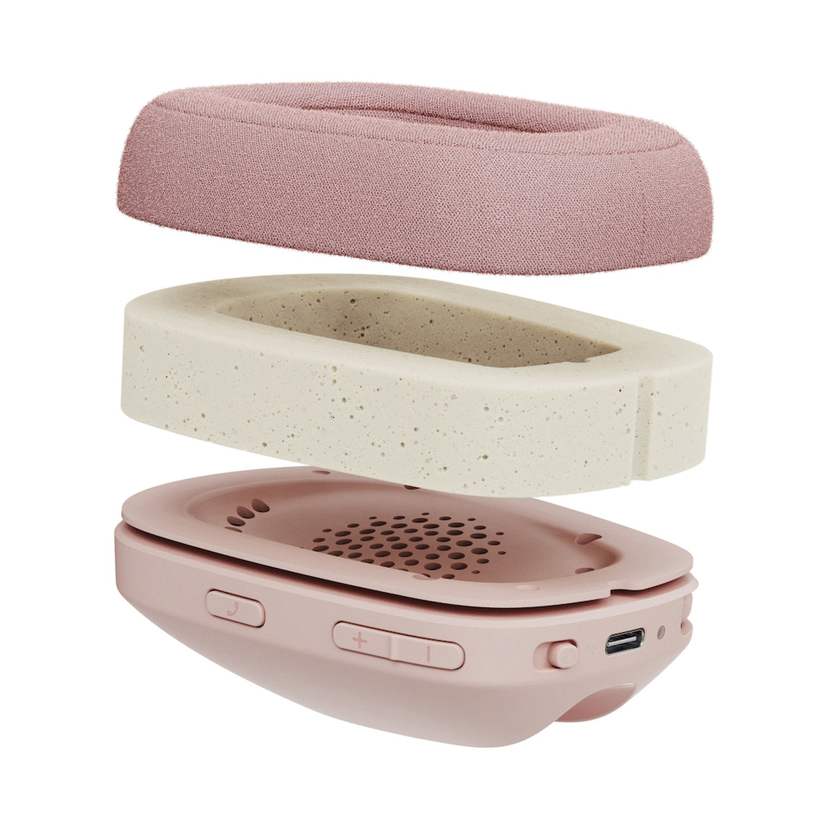 Logitech(R) Zone Vibe 100 Wireless Headphones - Rose