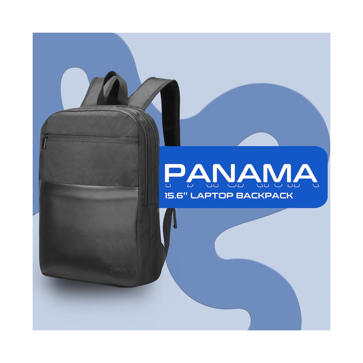 Amplify Panama 15.6" Laptop Backpack - Black