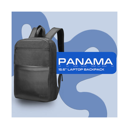 Amplify Panama 15.6" Laptop Backpack - Black