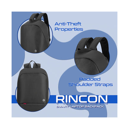 Amplify Rincon 15.6" Smart Anti-Theft Laptop Backpack