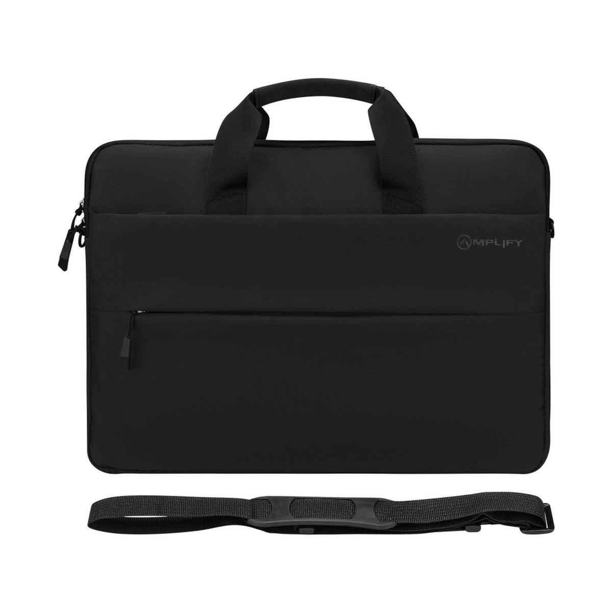 Amplify Cuba 15.6" Laptop Shoulder Bag Black