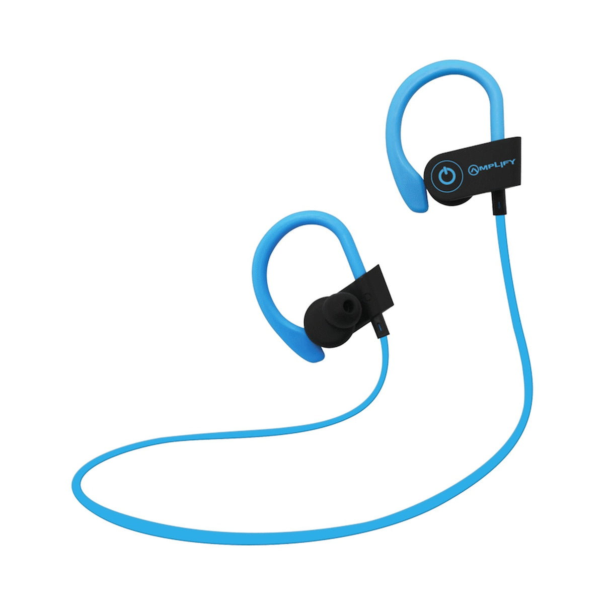 Amplify Tunes series Bluetooth Sport earhook earphones - Blue