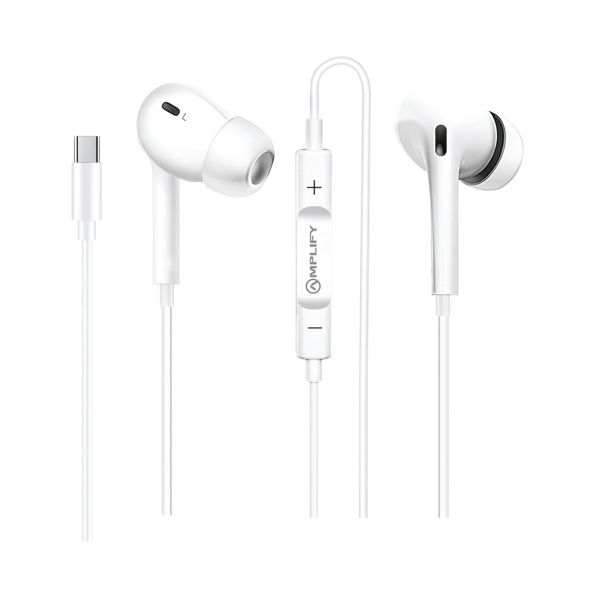 Amplify Soundlink  Type-C Earphone - White
