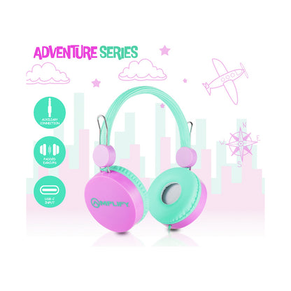 Amplify Kids Adventure Auxiliary Headphones