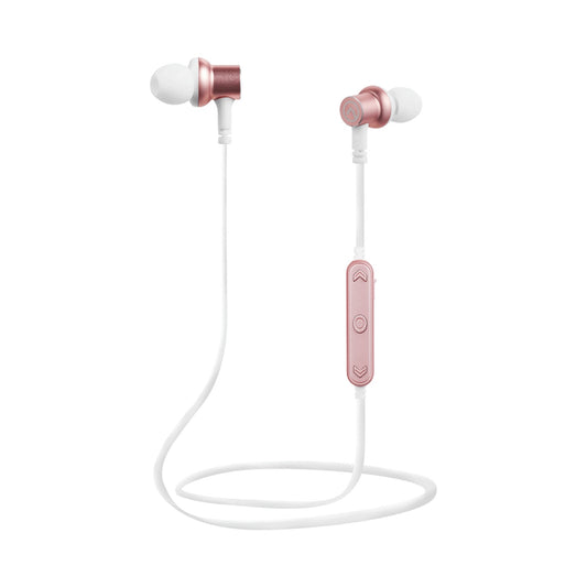Amplify Blues 2.0 Bluetooth Earphones - White/Rose Gold