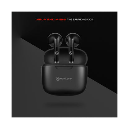 Amplify Note 3.0 Series TWS Earphones - Black