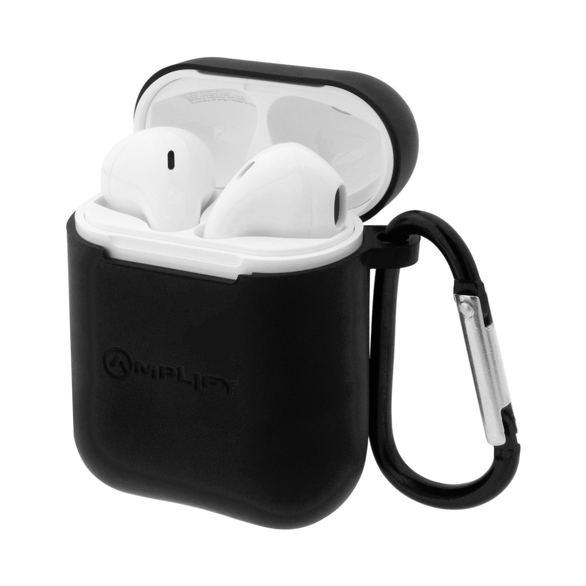 Amplify Buds Series True Wireless Earphones with Silicone Accessories - Black
