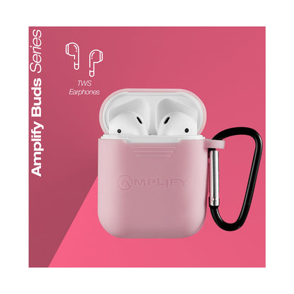 Amplify Buds Series True Wireless Earphones with Silicone Accessories - Pink