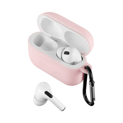 Amplify Note X Series TWS Earphones - White Case + Pink Cover