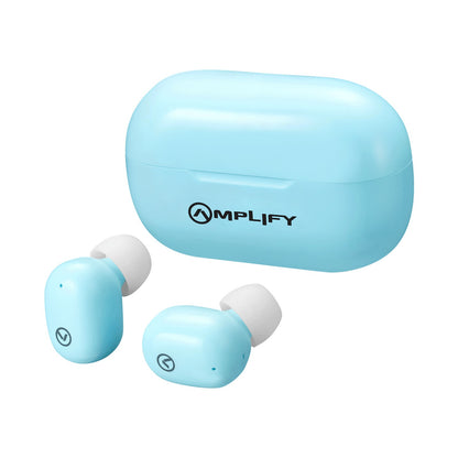 Amplify Zodiac Series TWS Earphones with Charging Case - Blue