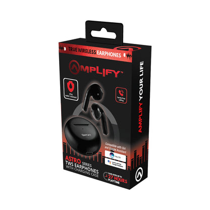 Amplify Astro Series True Wireless Earphones - Black