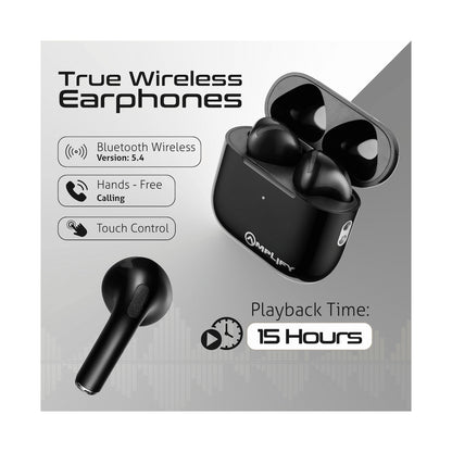 Amplify Astro 2 Series True Wireless Earphones - Black