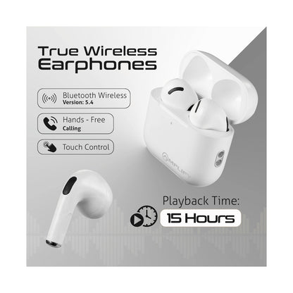 Amplify Astro 2 Series True Wireless Earphones - White