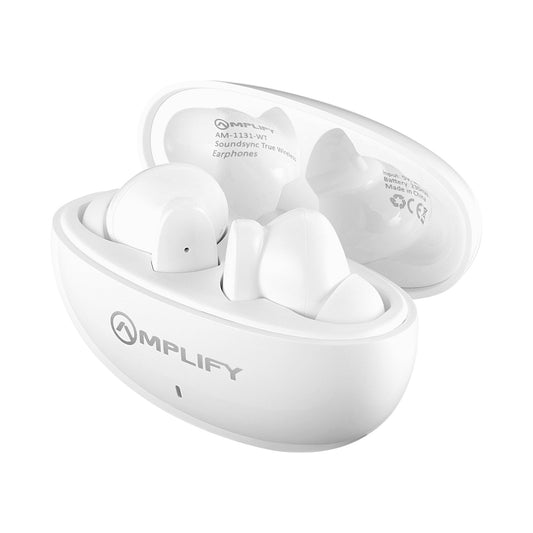 Amplify SoundSync Series True Wireless Earphones - White