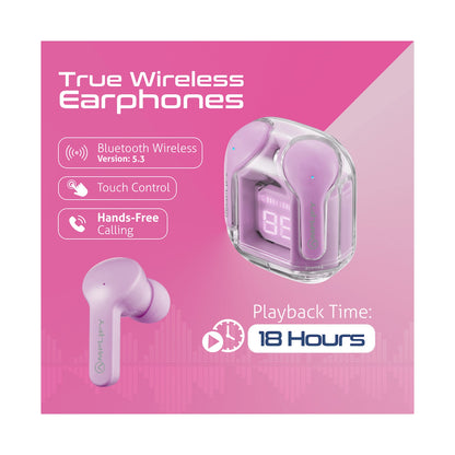 Amplify Lumina Series TWS Earphones - Purple