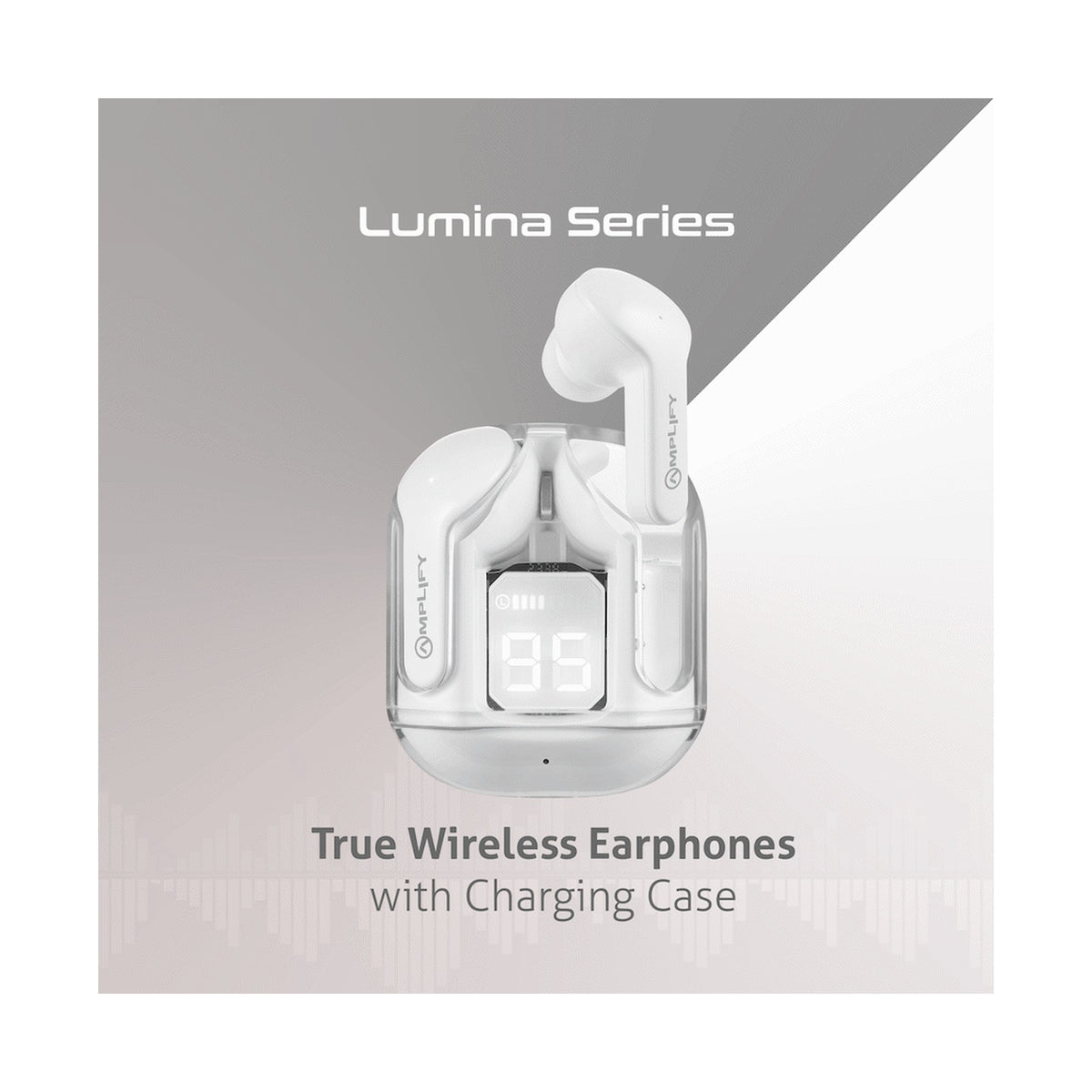 Amplify Lumina Series TWS Earphones - White
