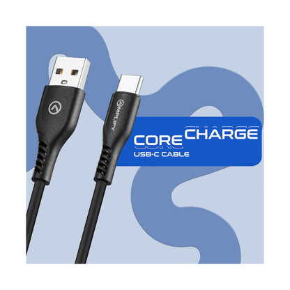 Amplify CoreCharge Series 1.2m USB-C Cable - Black