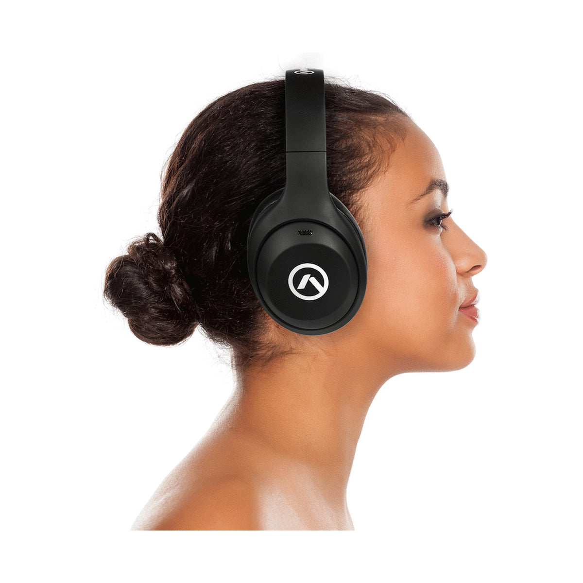Amplify Quietude Bluetooth Headphones with Active Noise Cancelling - Black