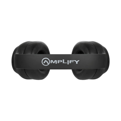 Amplify Quietude Bluetooth Headphones with Active Noise Cancelling - Black