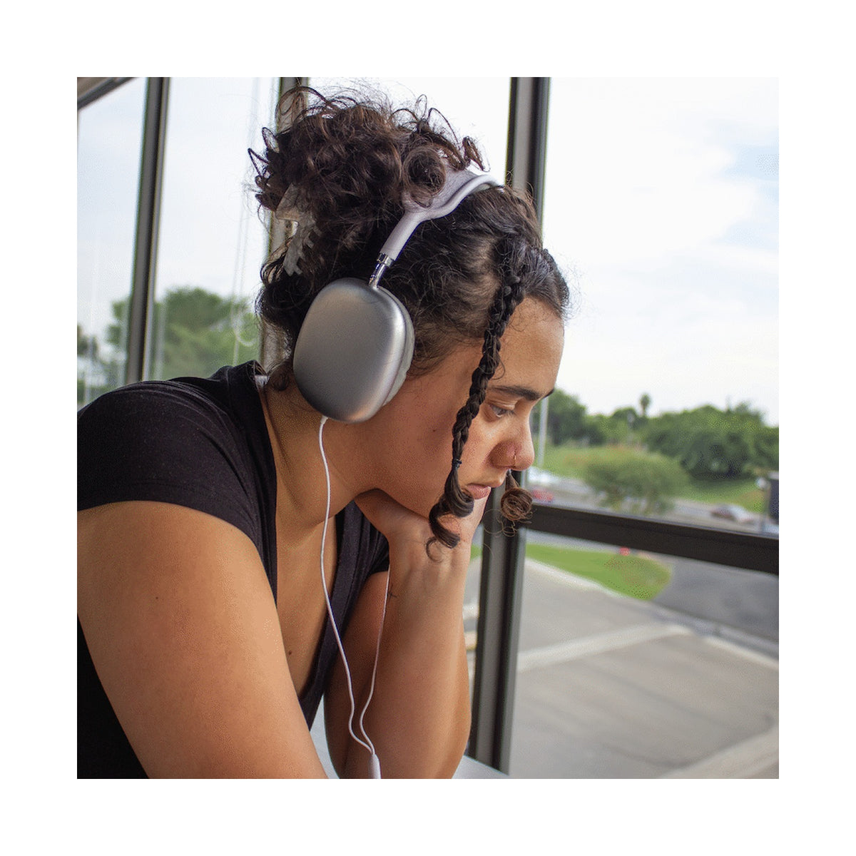 Amplify Zenith Series Aux Headphones - White